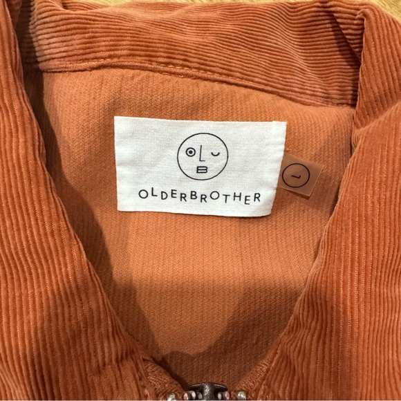 Older Brother Corduroy Zip Jacket - Chaga Brown - Picture 3 of 8